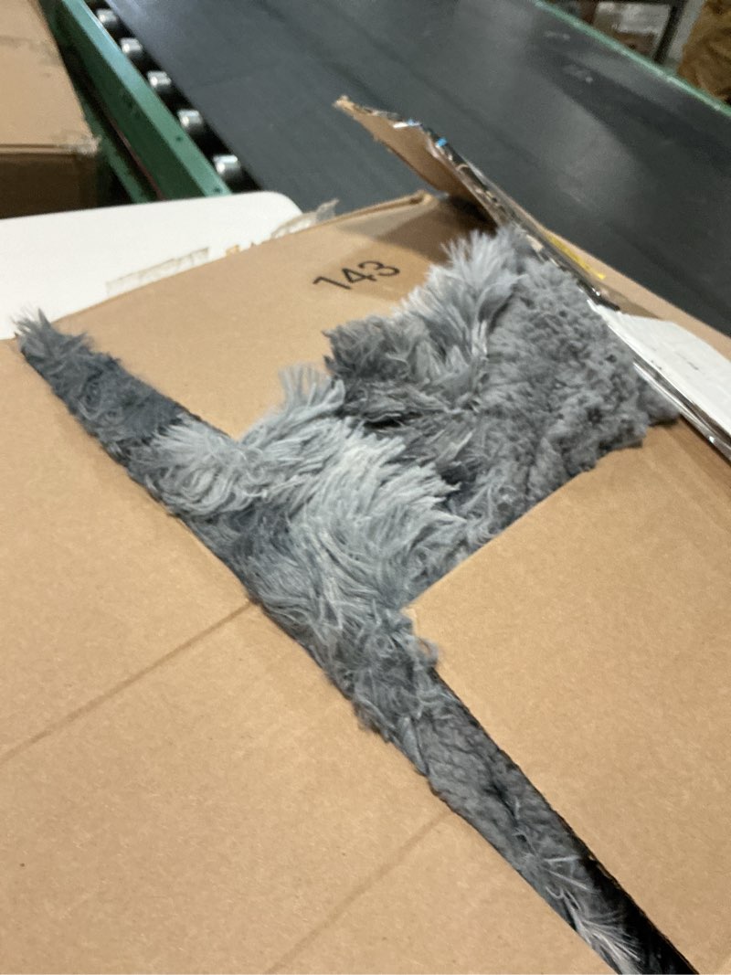 Condition photo showing Good Condition for bedsure gentlesoft fluffy sherpa fleece faux fur blankets queen size for bed, bedroom decor winter bedding thick warm full queen blankets, fuzzy plush soft heavy mink cozy gifts, tie dye grey, 90x90 01- tie dye grey queen (90" x 90")