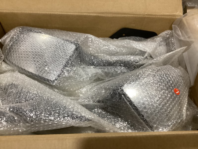 Condition photo showing New/Like New for chrome hood mirror for volvo vnl vn vnm 2004-2017?side rear view hood mirrors assembly for volvo semi trucks accessories driver & passenger side (a pair)