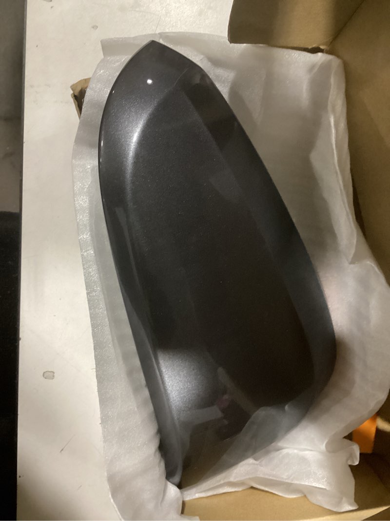 Condition photo showing Good Condition for Right Passenger Side Mirror Cover Cap Gray, Compatible with Toyota RAV4 2013-2018 XLE/SE/LTD, RAV4 HV 2016, 4RUNNER 2013-2023 (Only for Models Without Side Camera) Gray Right Passenger Side