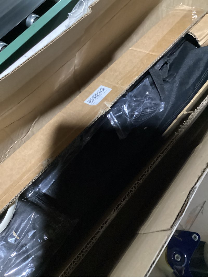 Condition photo showing Good Condition for backdrop stand 10x7ft(wxh) photo studio adjustable backdrop stand kit photography backdrops with 4 crossbars, 6 clamps, 4 spring clip, 2 sandbags and carry bag for parties/wedding/photography