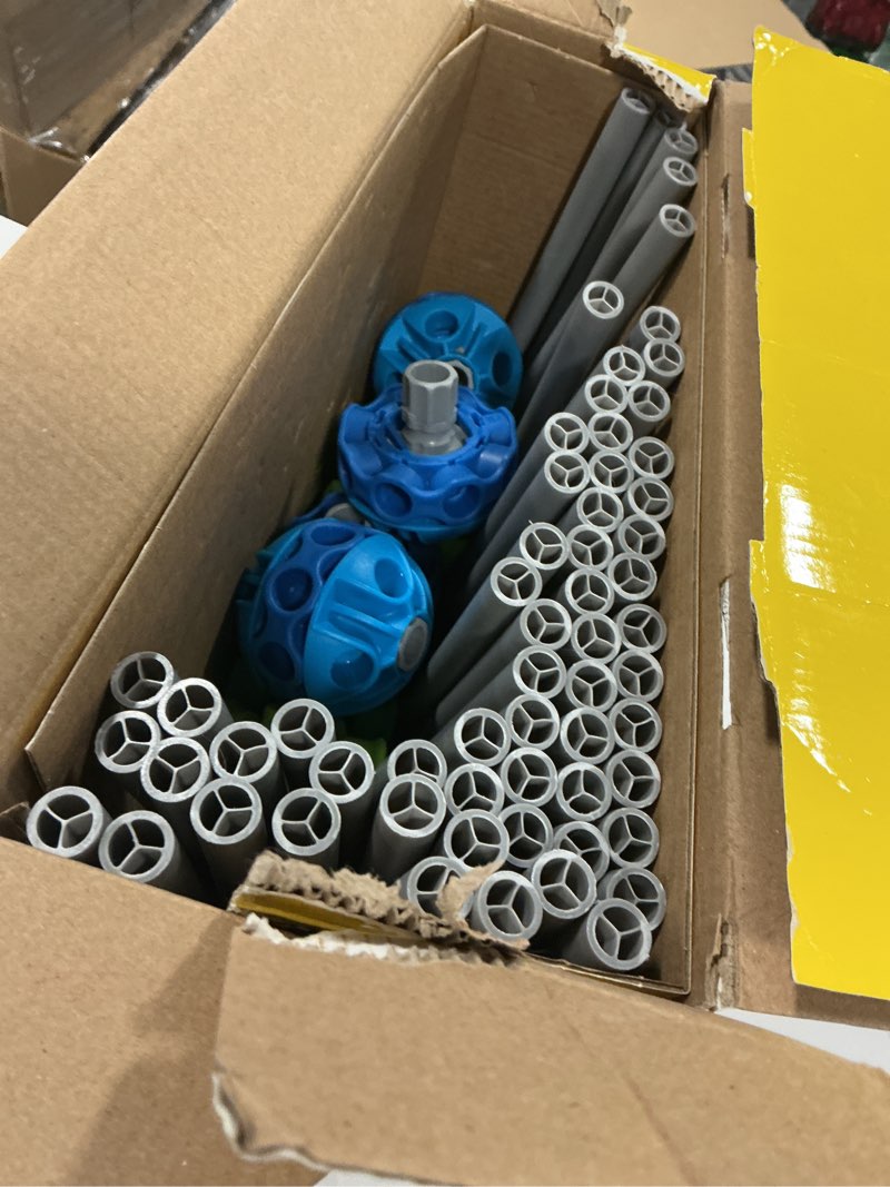 Condition photo showing Good Condition for NATIONAL GEOGRAPHIC Creative Indoor Fort Building Kit - 135 Pieces for Kids Ages 6-12, STEM Building Toys for Imaginative Play, Blanket Fort (Amazon Exclusive)