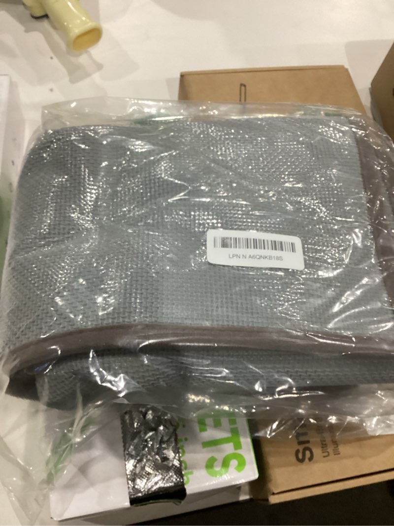 Condition photo showing Good Condition for PURRUGS Dirt Trapping Door Mat 24" x 35.5", Non-Slip/Skid Machine Washable Entryway Rug, Dog Doormat, Super Absorbent Welcome Mat for Muddy Wet Shoes and Paws, Grayish Brown Grayish Brown 24" x 35.5"