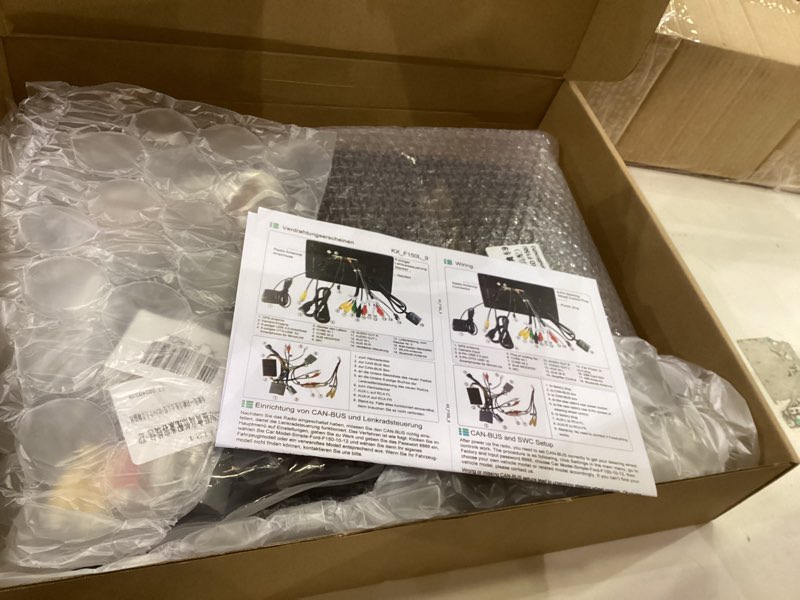 Asure 9” car stereo