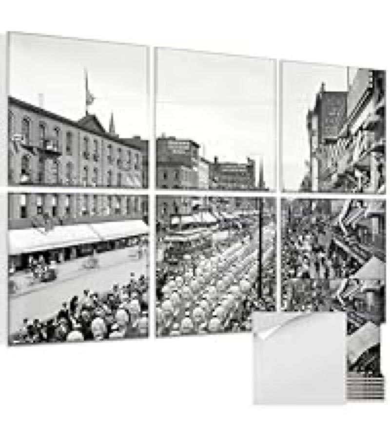 acoustic wall panel 6 pack, 23.6"x23.6"decorative art soundproof panel, sound absorb self-adhesive panel, acoustic treatment for studio, home theater, office