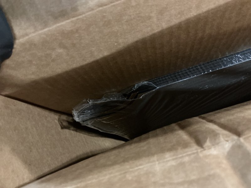 Condition photo showing As Is for kinlink 24x36 plexiglass sheets 1/8 inch thick - 3mm black cast acrylic sheet, plastic board polycarbonate sheet for diy project, craft, table top, acrylic sign and wedding invitation 4 pack 24x36 black 4