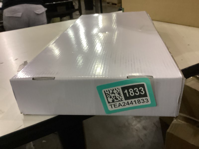 Condition photo showing New/Like New for Water Drop Clock Modern Wall Clock Black Wall Clock White Teardrop Design Clock(Water Drop-2)