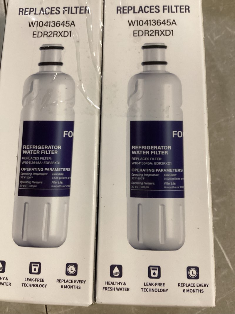 W10413645A Water Replacement, Compatible with KAD2RXD1, EDR2RXD1, WHR2RXD1, P9KB2L, P9RFKB2L, 9903, 