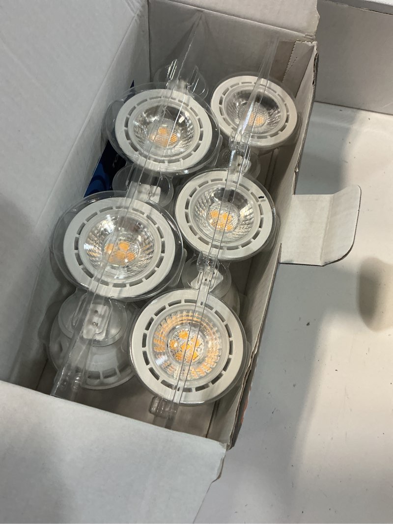 Condition photo showing Good Condition for torkase mr16 led bulb dimmable,gu5.3 bi-pin base mr16 led bulbs,5w(50w equivalent),outdoor landscape 12v low voltage light bulbs,3000k soft warm white recessed tracking spot lights,ul listed-10pack soft white