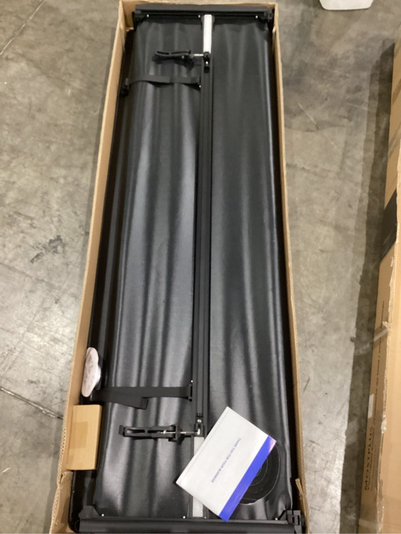 Condition photo showing New/Like New for mostplus 6.5ft quad 4-fold soft folding truck bed tonneau cover compatible for 2015-2025 2026 ford f150 f-150 bed fourth fold styleside (78inch) 6.5 ft quad-fold soft