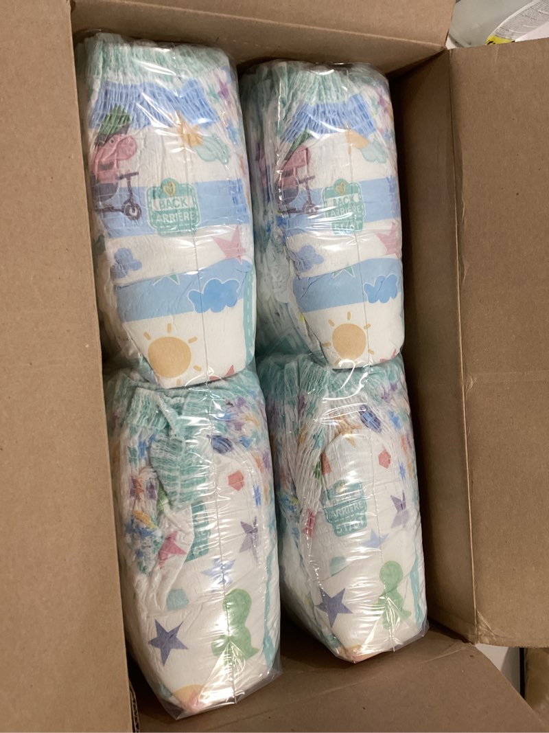 Condition photo showing Good Condition for easy ups girls & boys potty training pants, size 5t-6t, 84 count, peppa absorbent training underwear, up to 100% leakproof day and night, hypoallergenic (packaging may vary) 5t-6t 84
