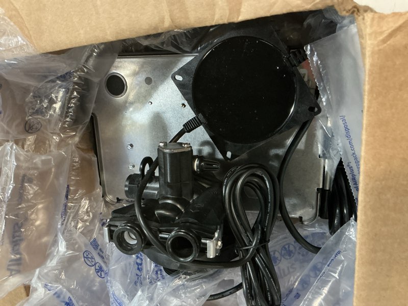 Condition photo showing As Is for afwfilters ais10-25sxt afw air injection iron, sulfur, and manganese removal oxidizing water filter, almond or black