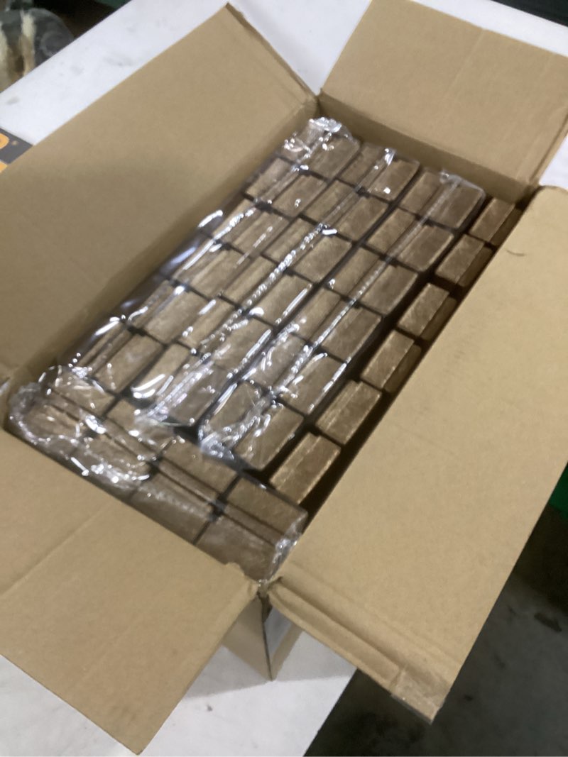 Condition photo showing Good Condition for pingeui 50 pcs empty pen gift boxes, brown cardboard pen case presentation box, jewelry display boxes with bow decor for business birthday office supplies