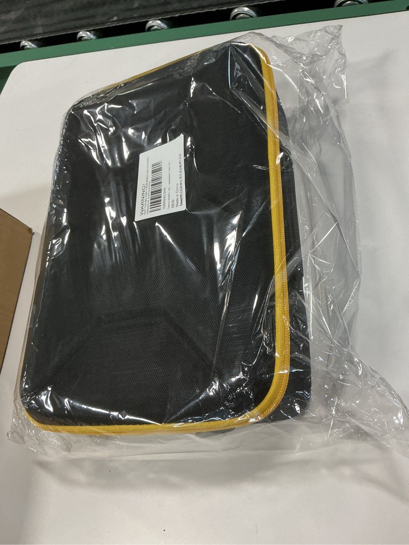 Condition photo showing New/Like New for Case for DEWALT 20V Max XR Cordless Router- DCW600B for MtiolHig for Makita Woodworking Tools with Strap, Compact Router Accessories Storage Bag for Battery, Charger, Bits (Box Only) Black