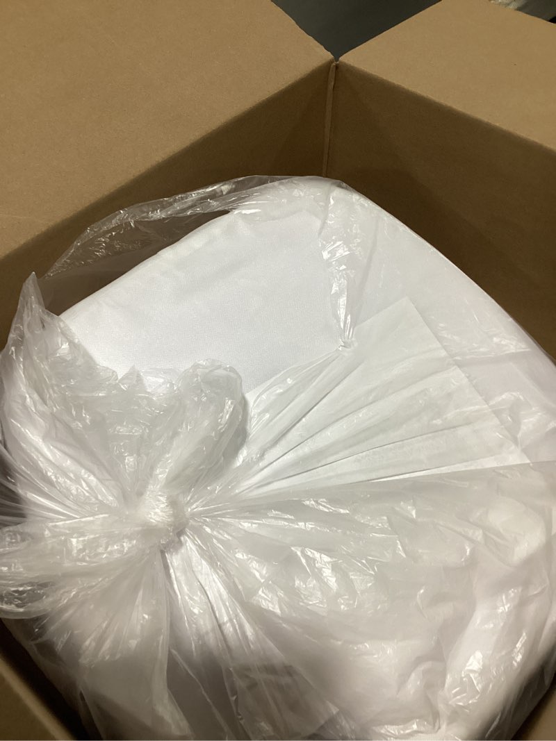 Condition photo showing Good Condition for amazon basics down alternative pillows for stomach and back sleepers, soft density, queen size 30" x 20", white, 2-pack queen - pack of 2 soft pillow