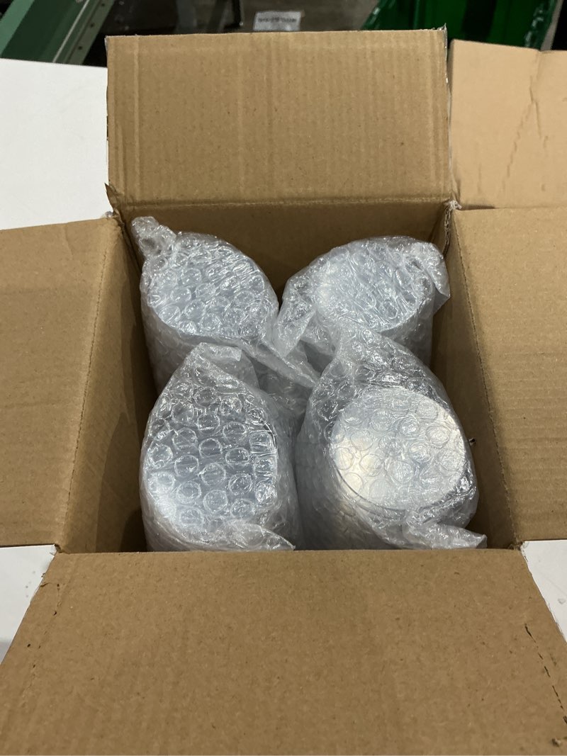 Condition photo showing Good Condition for jolly chef 12 oz clear plastic cups, 100 pack heavy-duty party glasses, disposable plastic cups for halloween,thanksgiving day, christmas party clear-12oz-100