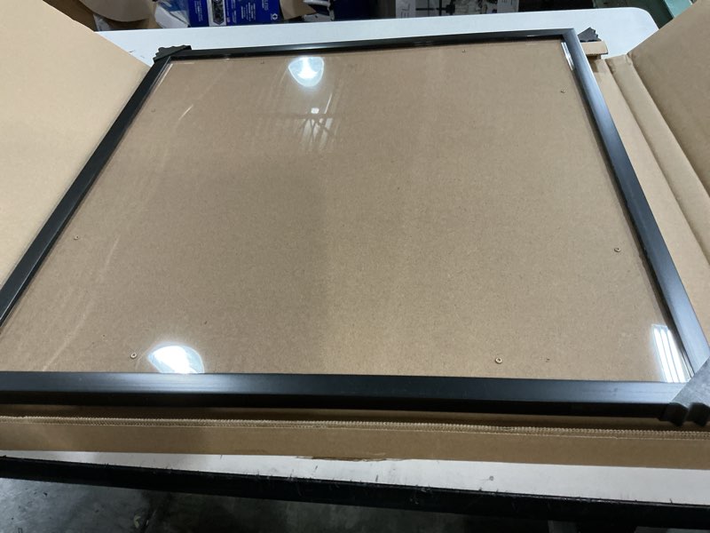 Condition photo showing Good Condition for LaVie Home 20x20 Picture Frame for Wall Display, 20x20 Black Picture Frame with HD Plexiglas, 20 x 20 Square Frame 1 Pack, Display Frame for Vertical or Horizontal, Classic Collection Black 20x20 1