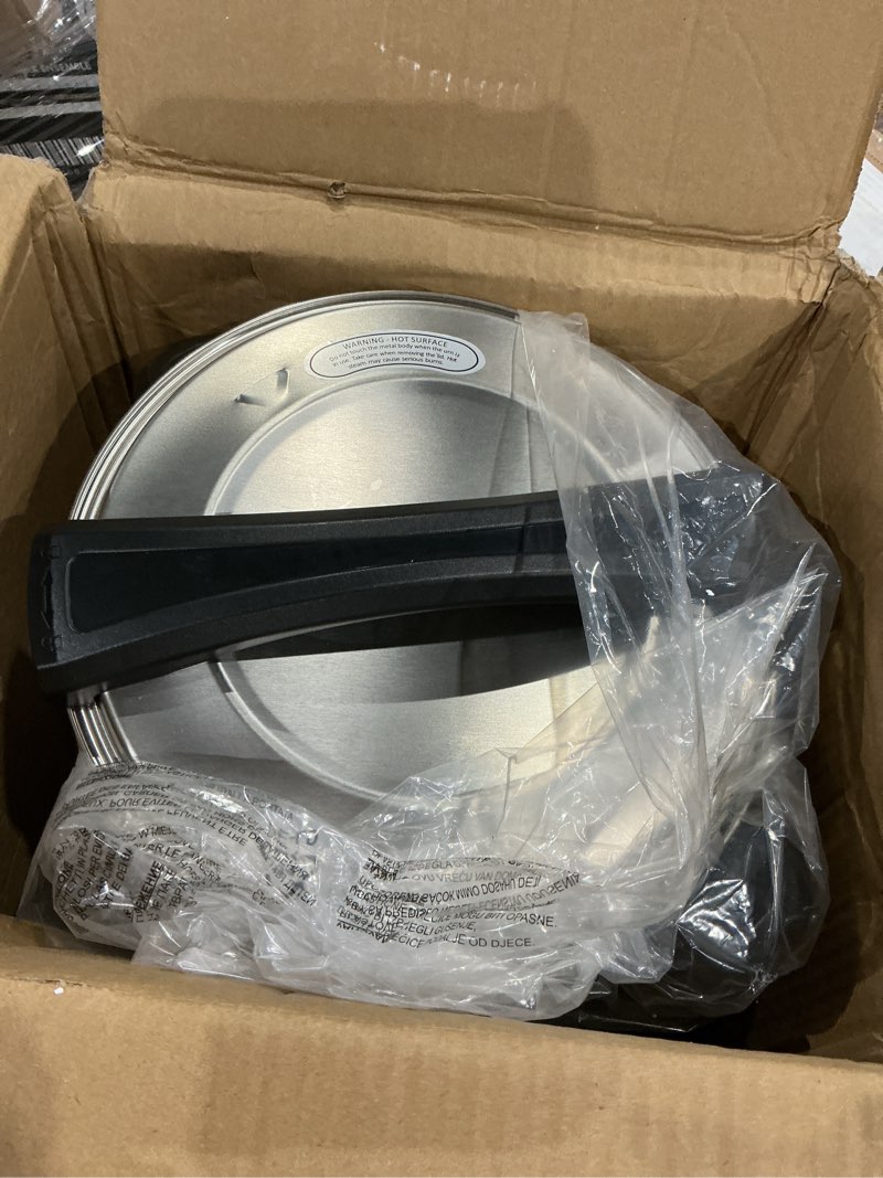 Condition photo showing Good Condition for garveehome 100 cups coffee urn,14 l/3.8 gal double wall commerical coffee maker for buffet catering wedding gathering,large capacity hot coffee dispenser,stainless steel hot water urn white 14l/100 cups