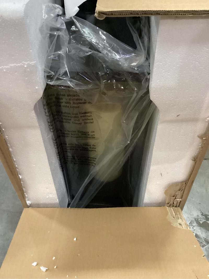 Condition photo showing Good Condition for 1,500-watt electric lantern infrared quartz space heater with remote control in black