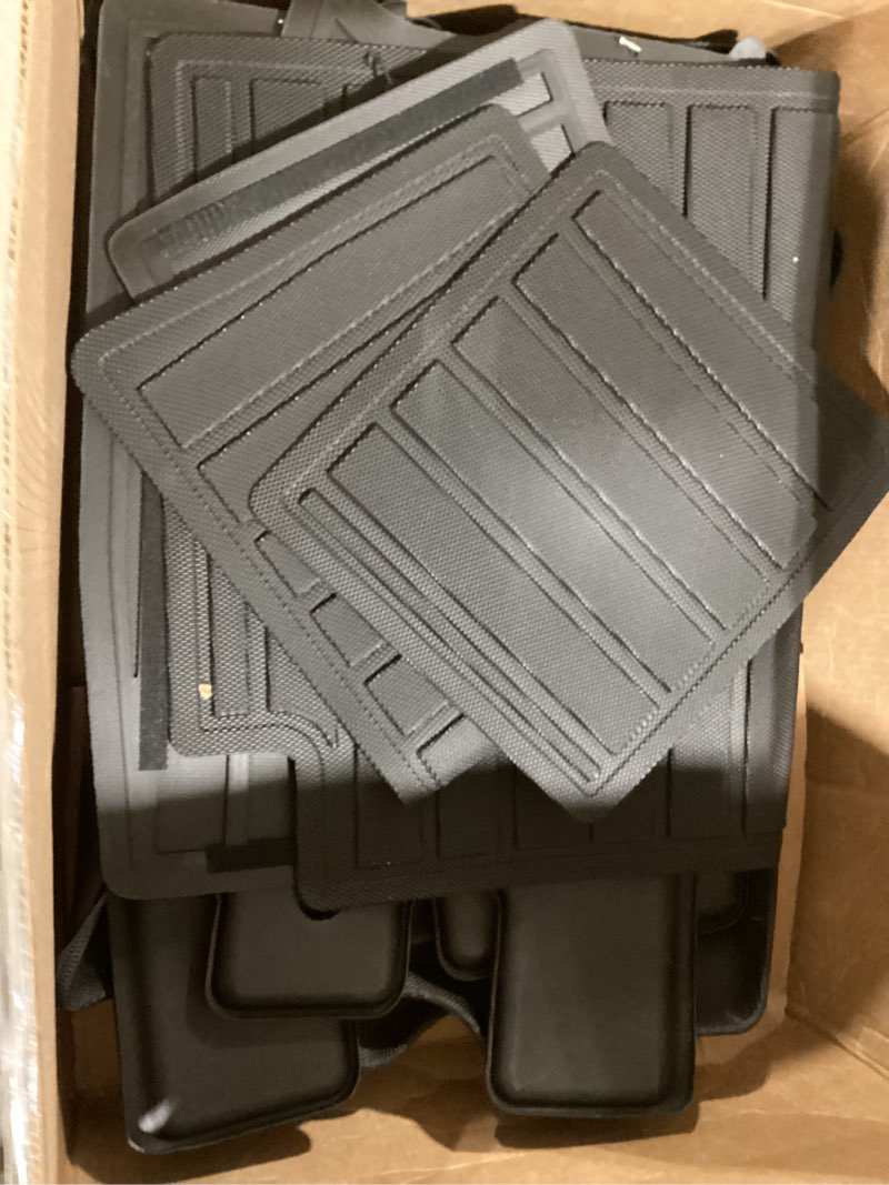 Condition photo showing Good Condition for floor mats & cargo liner for jeep wrangler jl unlimited 4 door 2018-2026, all weather tpe floor liners with cargo mat & backrest mat, (not for 4xe or 2 door)