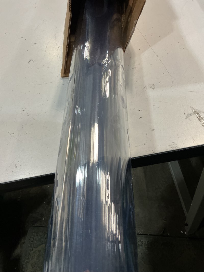 Condition photo showing Good Condition for warmstar clear table protector - 2mm thick, 42x96inch table cover, desk mat for coffee table, dining room 42" x 96"