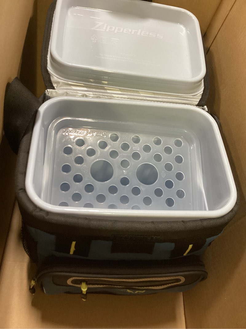 Condition photo showing Good Condition for Titan by Arctic Zone Deep Freeze Cooler - Zipperless Hardbody Cooler - Deep Freeze Insulation, HardBody Liner, and SmartShelf 9 Can Marine Blue