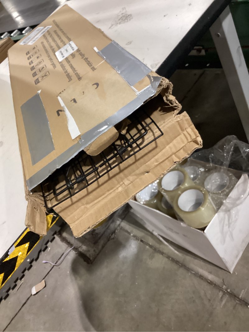 Condition photo showing As Is for VASALAID Live Animal Trap Cage, 24 X 7 X 8 Inch Catch and Release, Foldable Humane Live Trap Cage Indoor & Outdoor for Stray Cats, Rabbits, Squirrels, Groundhogs, Woodchucks