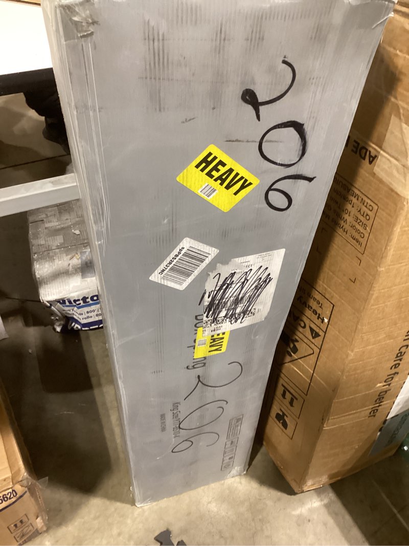 Condition photo showing Good Condition for King Box Spring, 10 Inch High Profile King Size Box Spring Only, Black 3000 lbs Heavy Duty Metal Frame Mattress Foundation with Fabric Cover, Easy Assembly-Noise Free