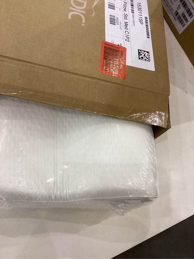 Condition photo showing Good Condition for Tempur-Pedic TEMPUR-Ergo Neck Pillow, Medium Profile, White Medium Profile Pillow