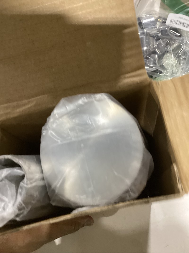 Condition photo showing Good Condition for bathroom sink drain,2 pack drain stopper bathroom sink with overflow,pop up drain assembly with detachable strainer basket,built-in anti-clogging strainer,stainless steel brushed nickel with overflow brushed nickel-2 pack