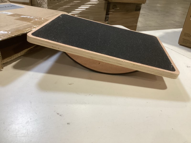 Condition photo showing Good Condition for balance board for adults-wobble board for physical therapy,core strength trainer wood rocker board