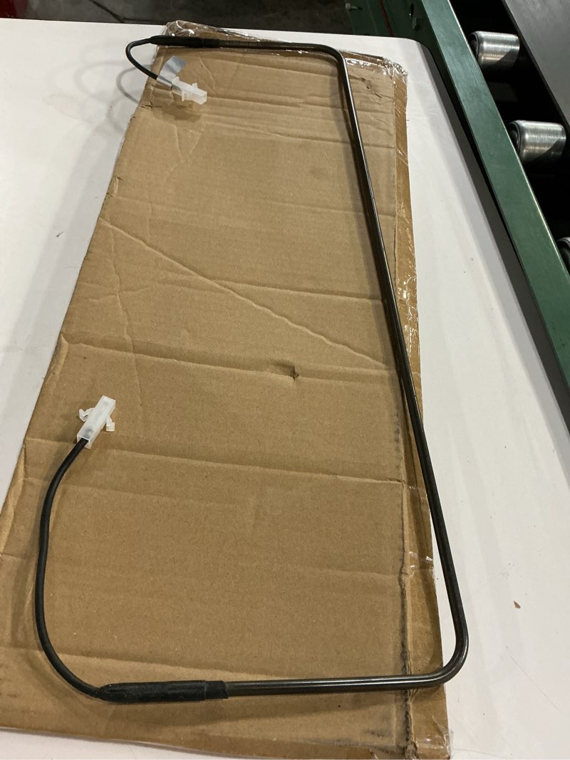 Condition photo showing As Is for 216730700 defrost heater for freezer kit, compatible with frigidaire refrigerator,replaces part number 7297216100?7216730700?297216101?7216730700?297216100 etc