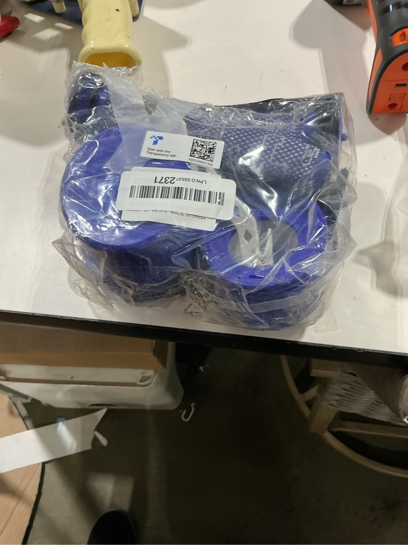 Condition photo showing Good Condition for 6 pack vacuum filter replacement kit for dyson v7, v8 animal and v8 absolute cordless vacuum, 3 post filter, 3 pre filter, replaces part # 965661-01 & 967478-01