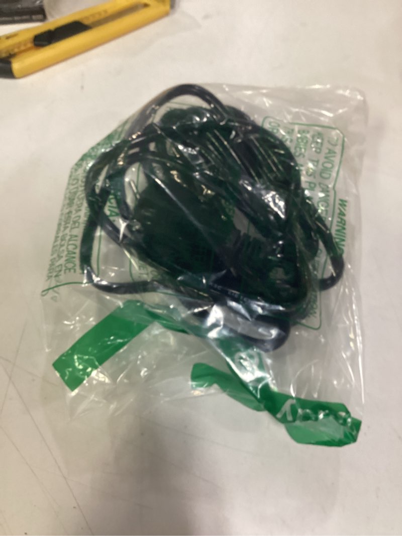 Condition photo showing New/Like New for 16/3 Black Indoor Outdoor Extension Cord 10 Ft Waterproof, Heavy Duty Extension Cord with 3 Prong Grounded Plug,13A 1625W 16AWG SJTW, Flexible Weatherproof Power Cable for Offices, Gardens and Lawns 10FT without storage straps Black