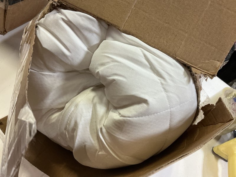 Condition photo showing As Is for Nuzzle Adjustable Pillow for Side Sleepers, Luxury King Size Bed Pillow Hotel Collection - Best Adjust Height Soft Firm Pillow for Back, Stomach or Side Sleepers