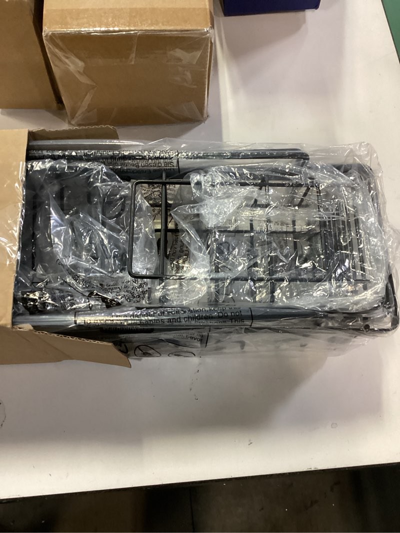 Condition photo showing Good Condition for Veken Shower Caddy 6-Pack, Advanced Rustproof Design, No Drilling Adhesive Shelves, Rack with Soap Holder, Large Capacity Bathroom Organizers and Storage, Wall-Mounted Kitchen & Home Decor Black 6-Piece Set for Master Bathroom(Rustproof Upgrade)