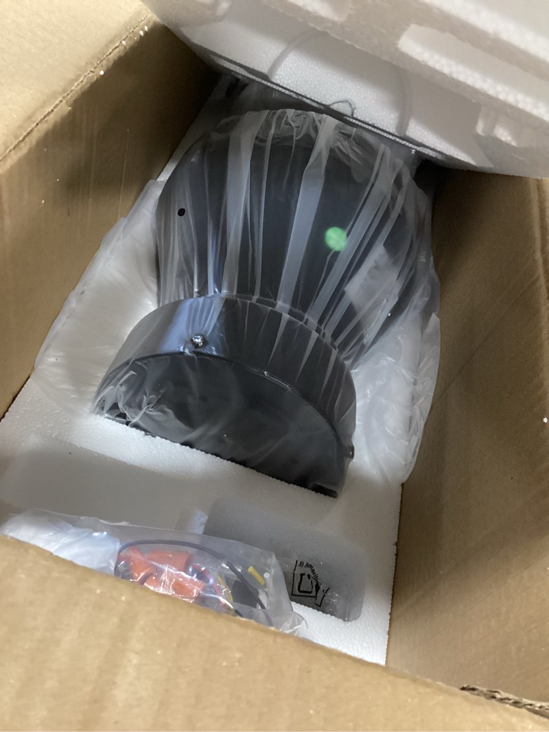 Condition photo showing Good Condition for TCL 52" Ceiling Fan with Lights, Black Flush Mount Ceiling Fans with Remote Control, 6 Speeds DC Reversible, Dimmable, Noiseless, Low Profile Ceiling Fans for Bedroom