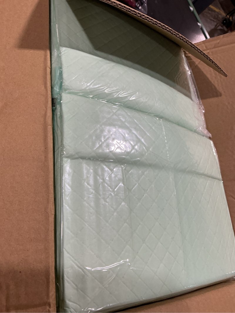 Condition photo showing New/Like New for medline super absorbent underpad, 36" x 36", 50 count, extra large disposable incontinence pads, protective bed pads, chucks, for kids, adults, elderly, furniture & surface protection pee pad