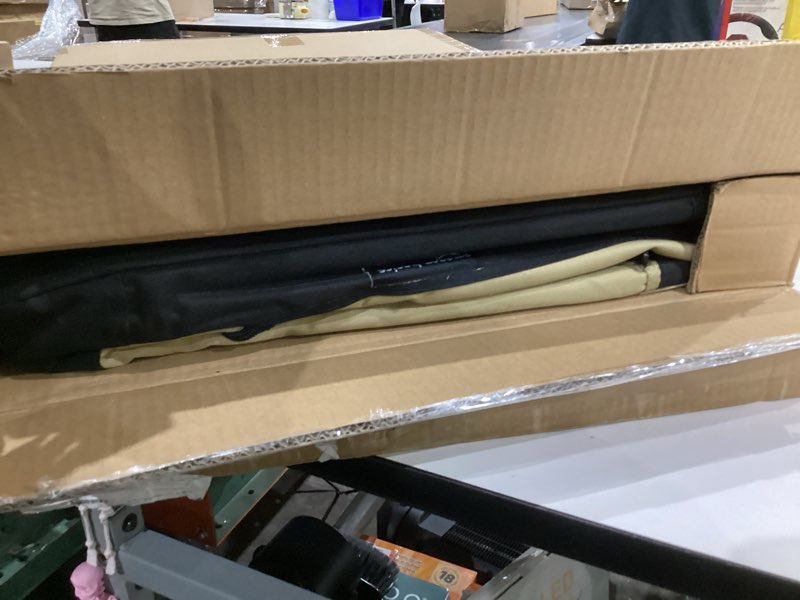 Condition photo showing Good Condition for Amazon Basics 2-Door Portable Soft-Sided Folding Soft Dog Travel Crate Kennel, Medium (M 30" x 21" x 21"), Tan