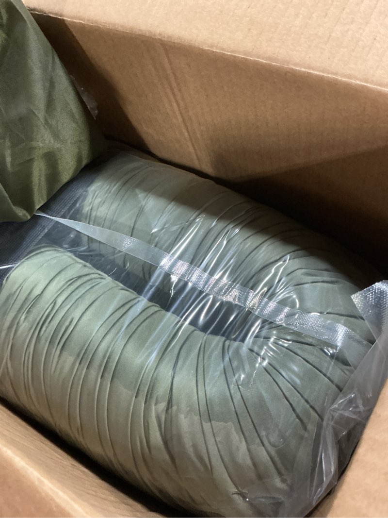 Condition photo showing New/Like New for Origem Self Inflating Sleeping Pad with Electric Pump, 4" Ultra-Thick Memory Foam Camping Mattress, Foam Campinging Mat for Tent, Camping,Traveling and Car, Easy to Inflate and Deflate (Green)