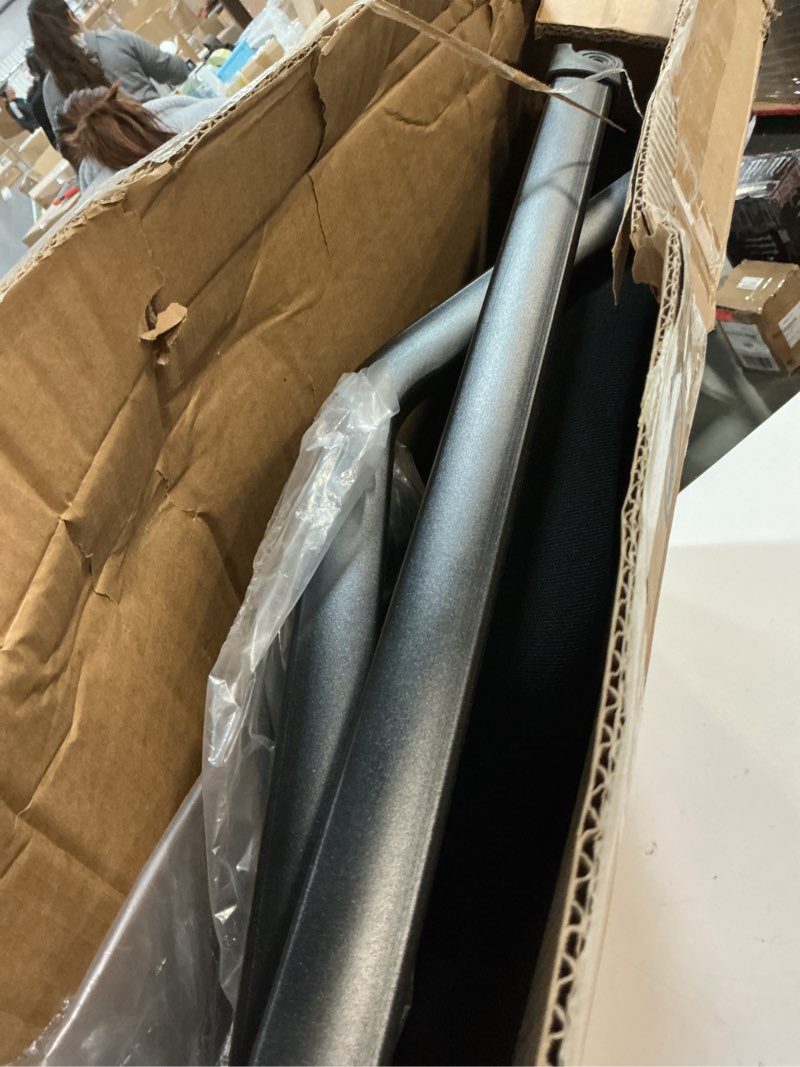 Condition photo showing Good Condition for PRO, Stackable & Foldable Conference Room Chairs with 2X Thick Cushion, Lumbar Support, Armrest - Mesh Bouncing Back for Office Meeting, Conference, Training Room Chair 1 Pack Black 1 Pack