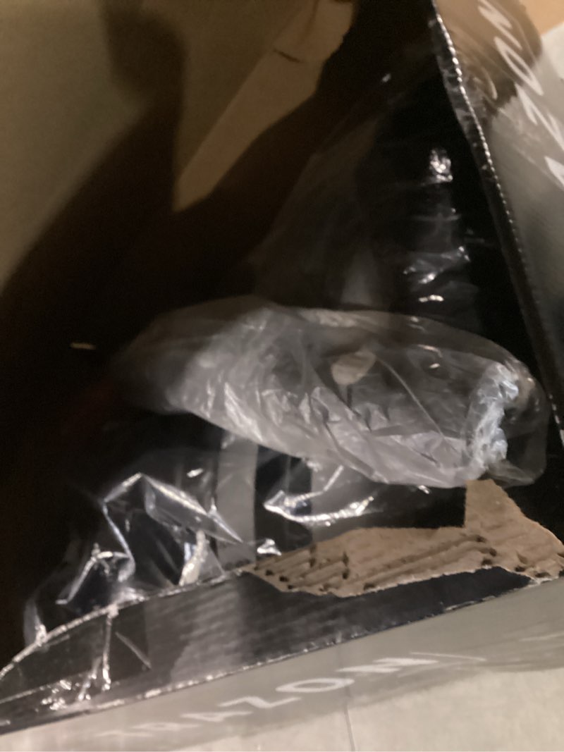 Condition photo showing New/Like New for snow shovel heavy duty for driveway with ergonomic handle to use without backpain for home garage car - snow shovel with 18 inch blade large capacity and 58 inch long ergonomic handle (black)