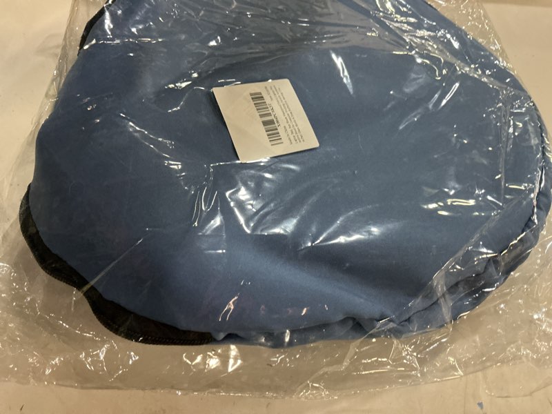 Condition photo showing New/Like New for laptop tent, sun shade waterproof fabric laptop protective hood for computer working outside accessories part glare shield & heat reflective awning convertible tote for outdoor (blue)