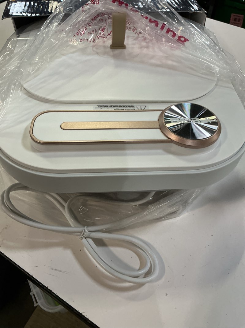 Condition photo showing Good Condition for collapsible foot spa bath with heat and massage and jets,pedicure foot spa,foot soak tub with non-motorized massage rollers and foot file, foot massager spa-white