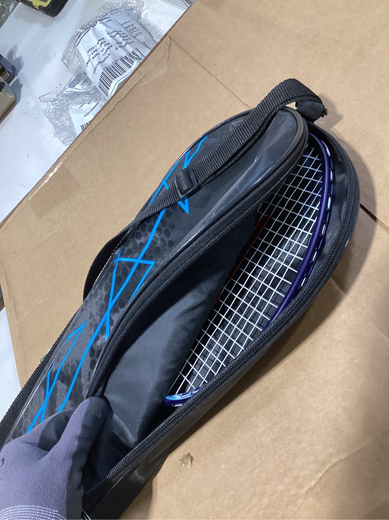 Condition photo showing Good Condition for yonexyonex astrox smash badminton racket, black/red | yonexyonex, astrox smash, badminton racket, black/red one size dark navy
