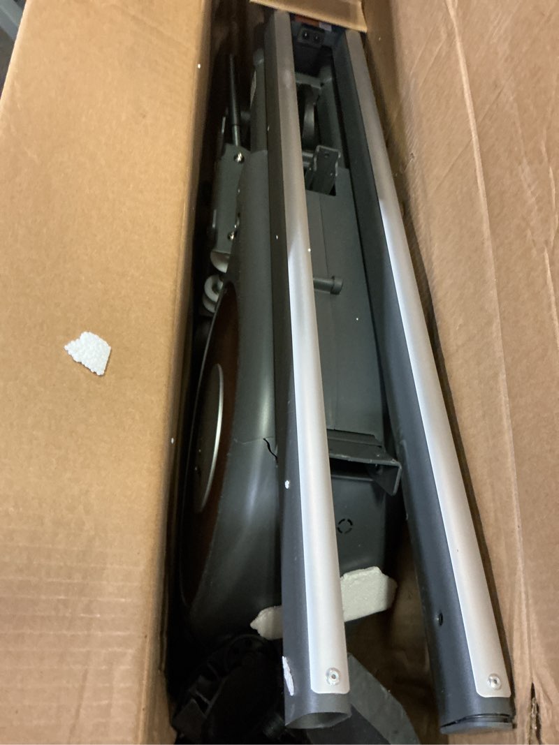 Condition photo showing As Is for merach rowing machines for home, magnetic rowing machine with 16 levels, rower machine of quiet resistance, dual slide rail with max 350lbs weight capacity, app compatible manual-adjust (classic)