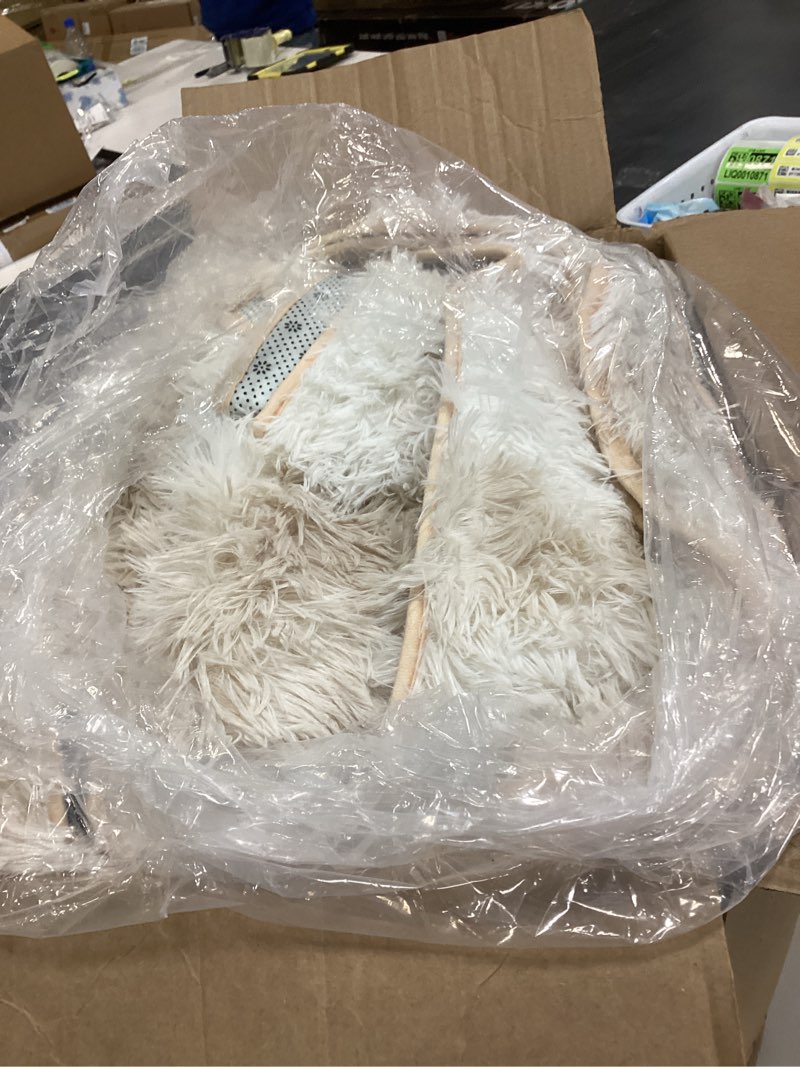 Condition photo showing Good Condition for CAROMIO 8x10 Area Rug for Bedroom Fluffy Rugs Shag Rugs for Living Room Furry Rugs for Girls Boys Room Tie Dye Shaggy Rug for Kids Baby Room Home Decor Rug Carpets, Beige Taupe 8 x 10 Feet Beige Taupe