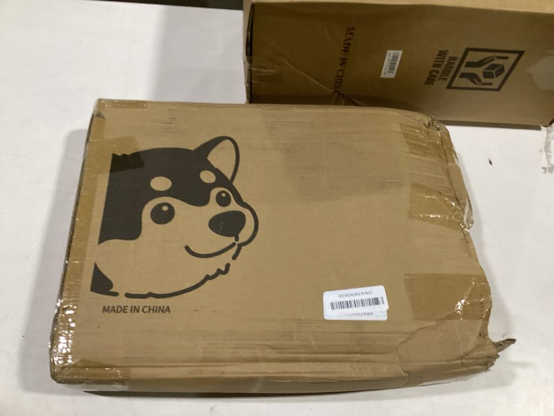 Condition photo showing New/Like New for might be missing hardware. elevated dog bed raised outdoor dog cot for extra large dogs, installation requires no tools, frame with washable cooling breathable mesh anti-slip feet, indoor pet bed, grey, 48.8 inches xl-48.8\"l×35.8\"w×7.9\"th grey