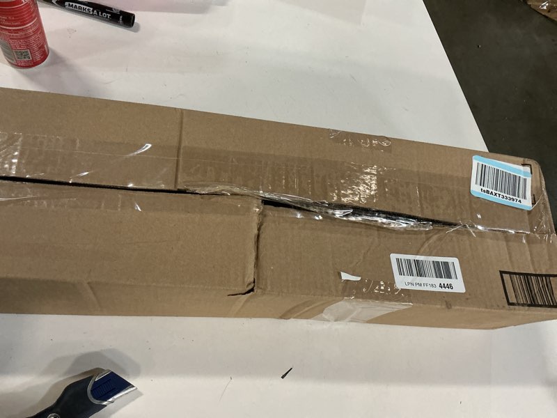 Condition photo showing As Is for Snow Plow Blade Markers Kit 20''Blue 45 Degree Bend Base Never Break Stainless Steel Joint for Most Blizzard Boss SNO-Way Western Meyer Polaris plow Mark The Edge of The Plow