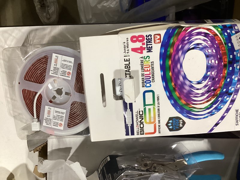Condition photo showing Good Condition for bell + howell bell+howell lighting 192-in usb plug-in led under cabinet tape light with remote