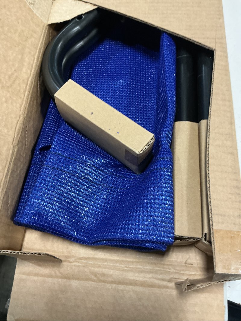 Condition photo showing Good Condition for coolaroo original elevated dog bed - breathable off-the-ground pet bed with cooling fabric, joint relief & moisture-resistant fabric, 100% recyclable, easy clean, aquatic blue, large large dog bed aquatic blue